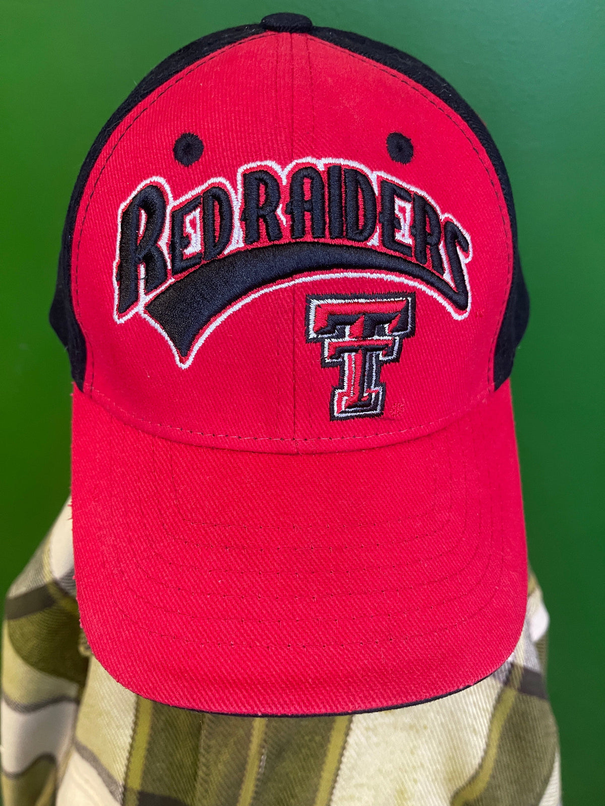 NCAA Texas Tech Red Raiders 100% Cotton Strapback Hat/Cap OSFM