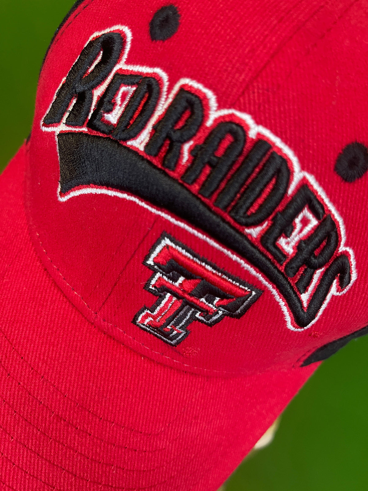 NCAA Texas Tech Red Raiders 100% Cotton Strapback Hat/Cap OSFM