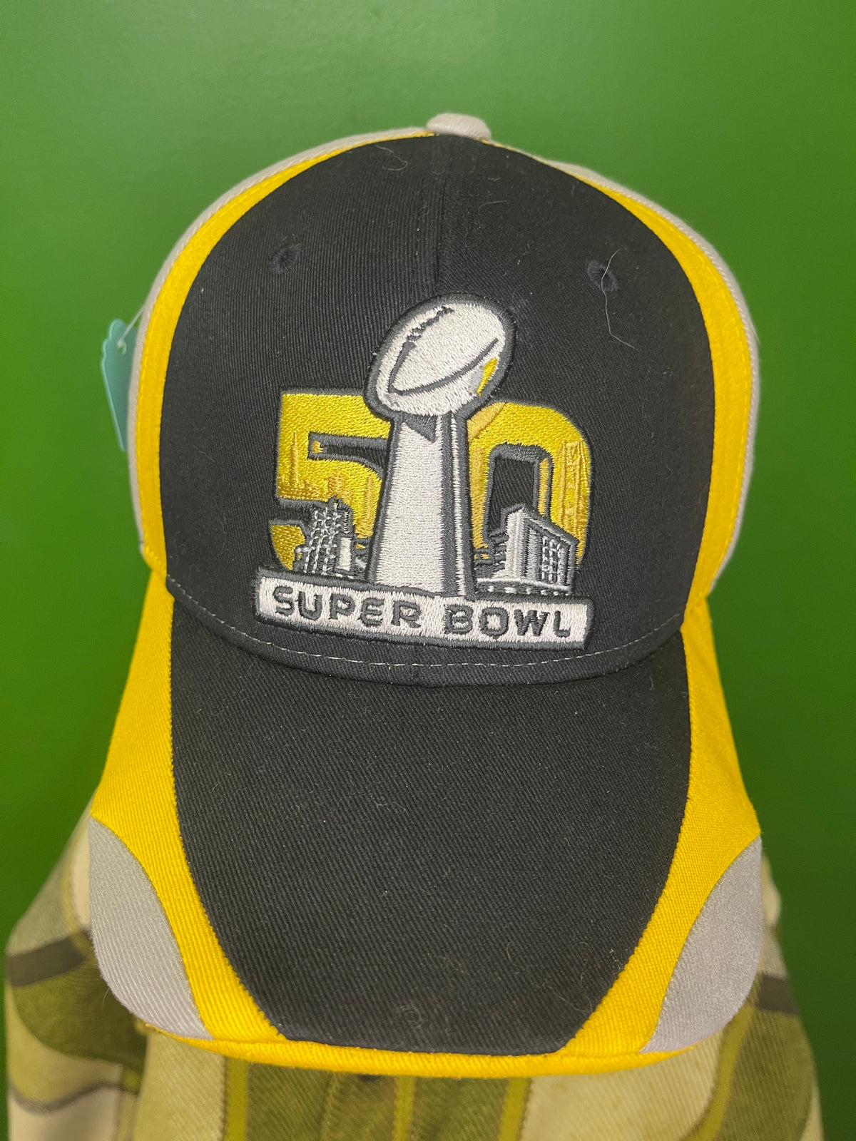 NFL Super Bowl 50 Colourblock Strapback Hat/Cap Youth OSFM