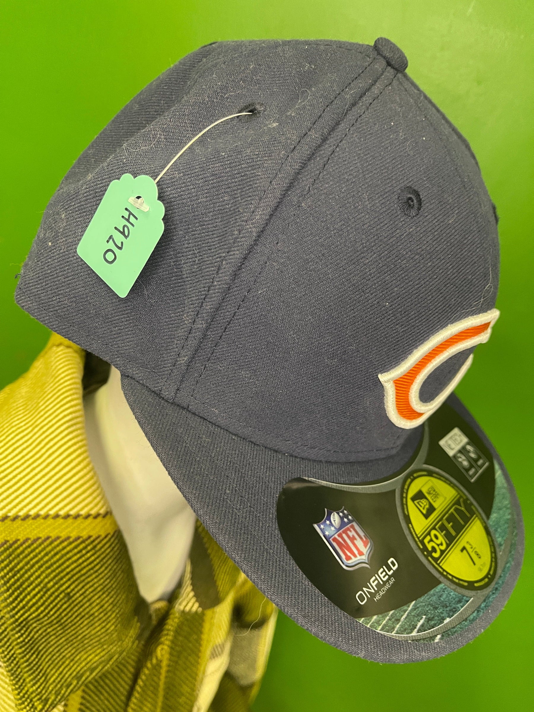 NFL Chicago Bears New Era 59FIFTY Fitted Hat/Cap 7-3/8 NWT