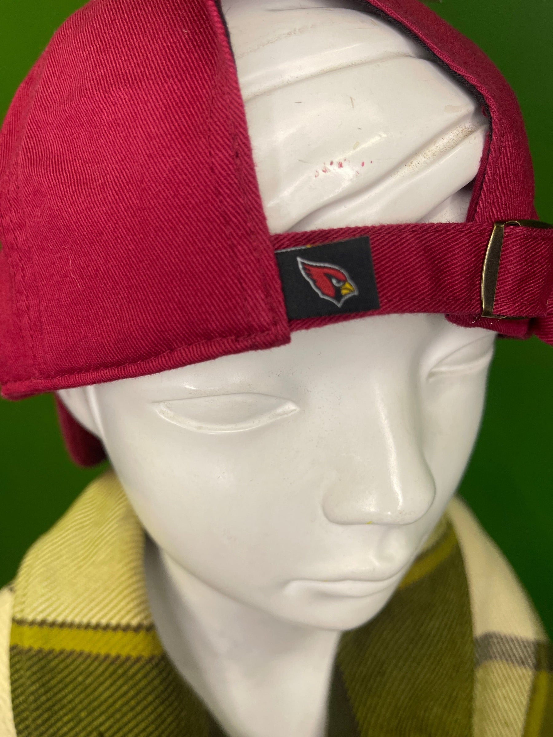 NFL Arizona Cardinals 100% Cotton Strapback Hat/Cap OSFM NWT
