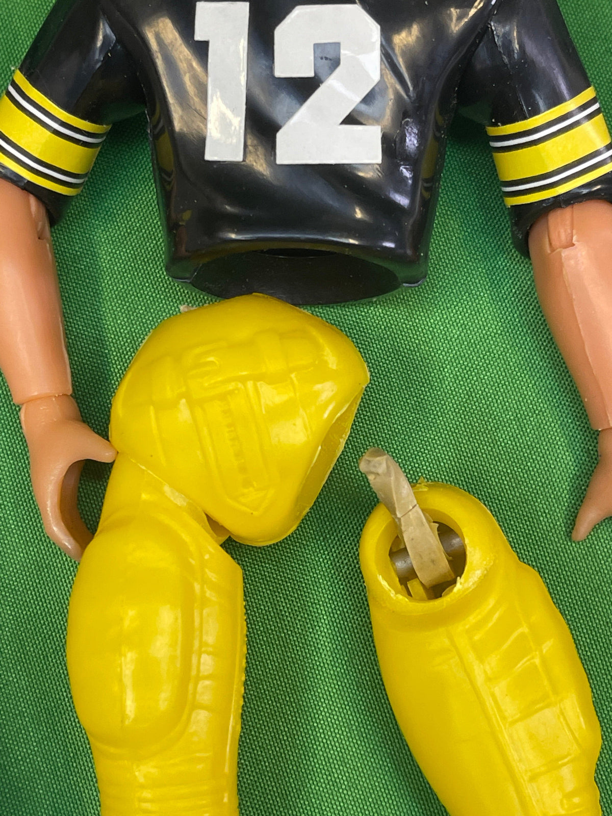 NFL Pittsburgh Steelers Vintage 1977 Terry Bradshaw Action Team Mate w/Box