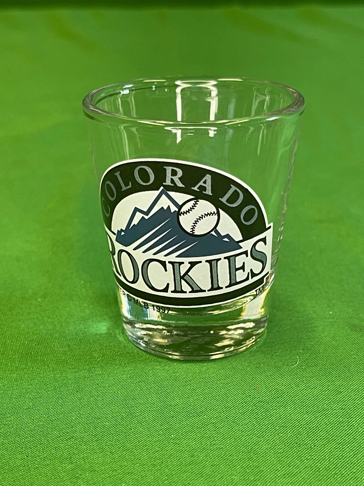 MLB Colorado Rockies Commemorative Souvenir Shot Glass