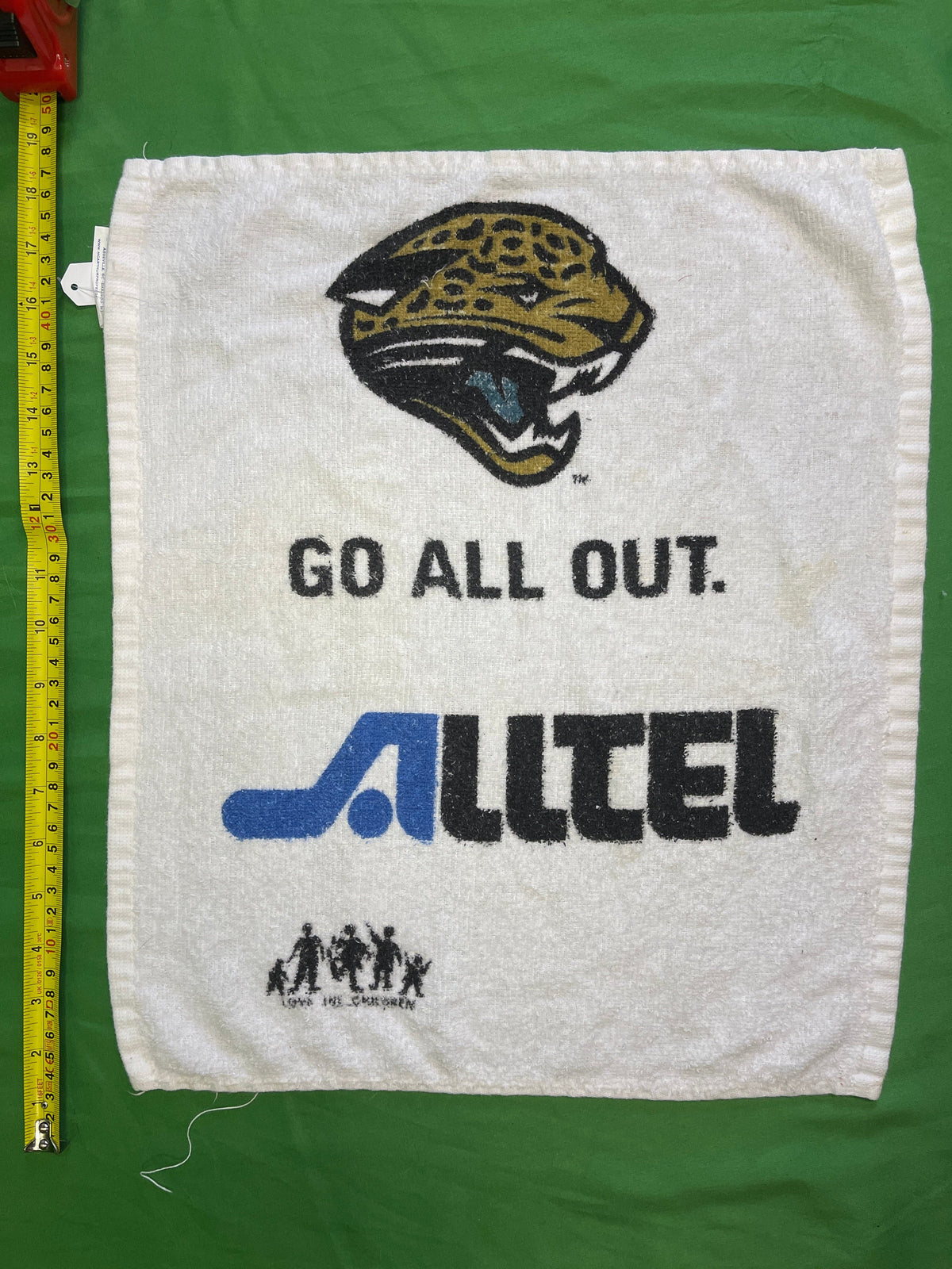 NFL Jacksonville Jaguars Vintage Alltel Fan Rally Towel