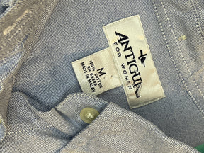 NFL Denver Broncos Antigua 100% Cotton Button-Up L/S Shirt Women's Medium