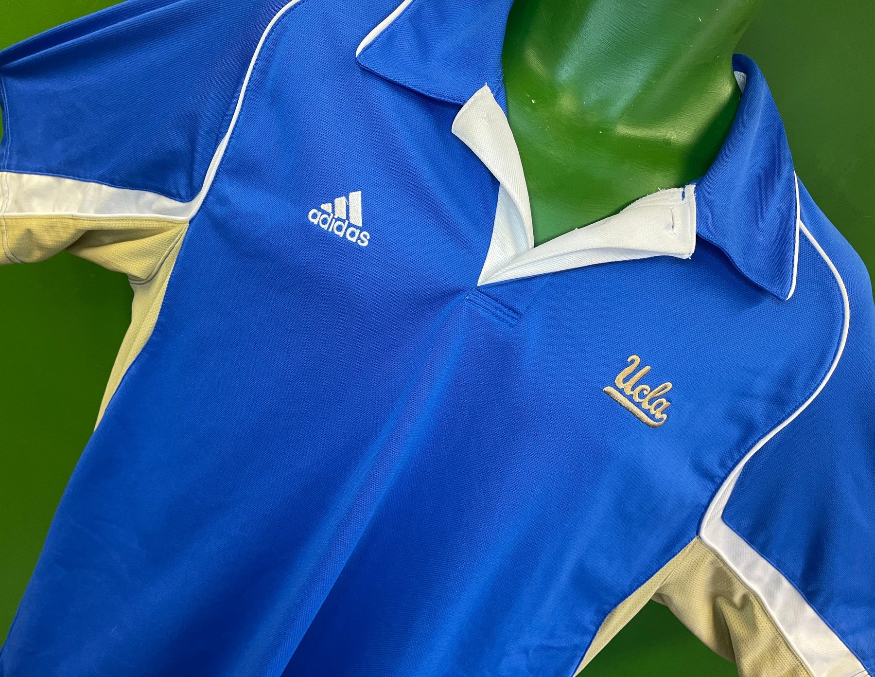 NCAA UCLA Bruins Blue Golf Polo Shirt Men's Large