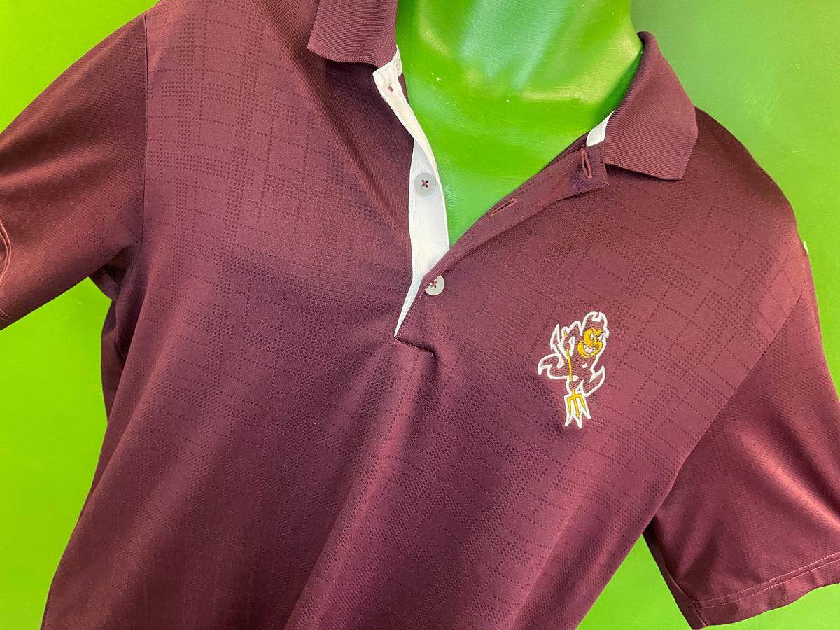 NCAA Arizona State Sun Devils Climacool Golf Polo Shirt Men's Large