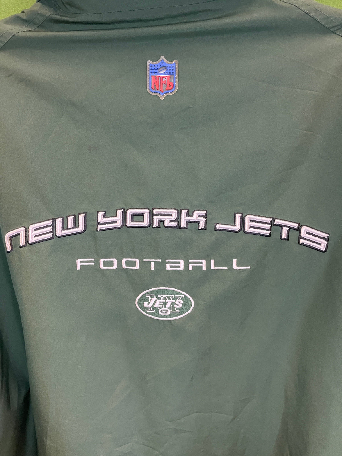 NFL New York Jets On Field Full-Zip Windbreaker Coat Men's 3X-Large