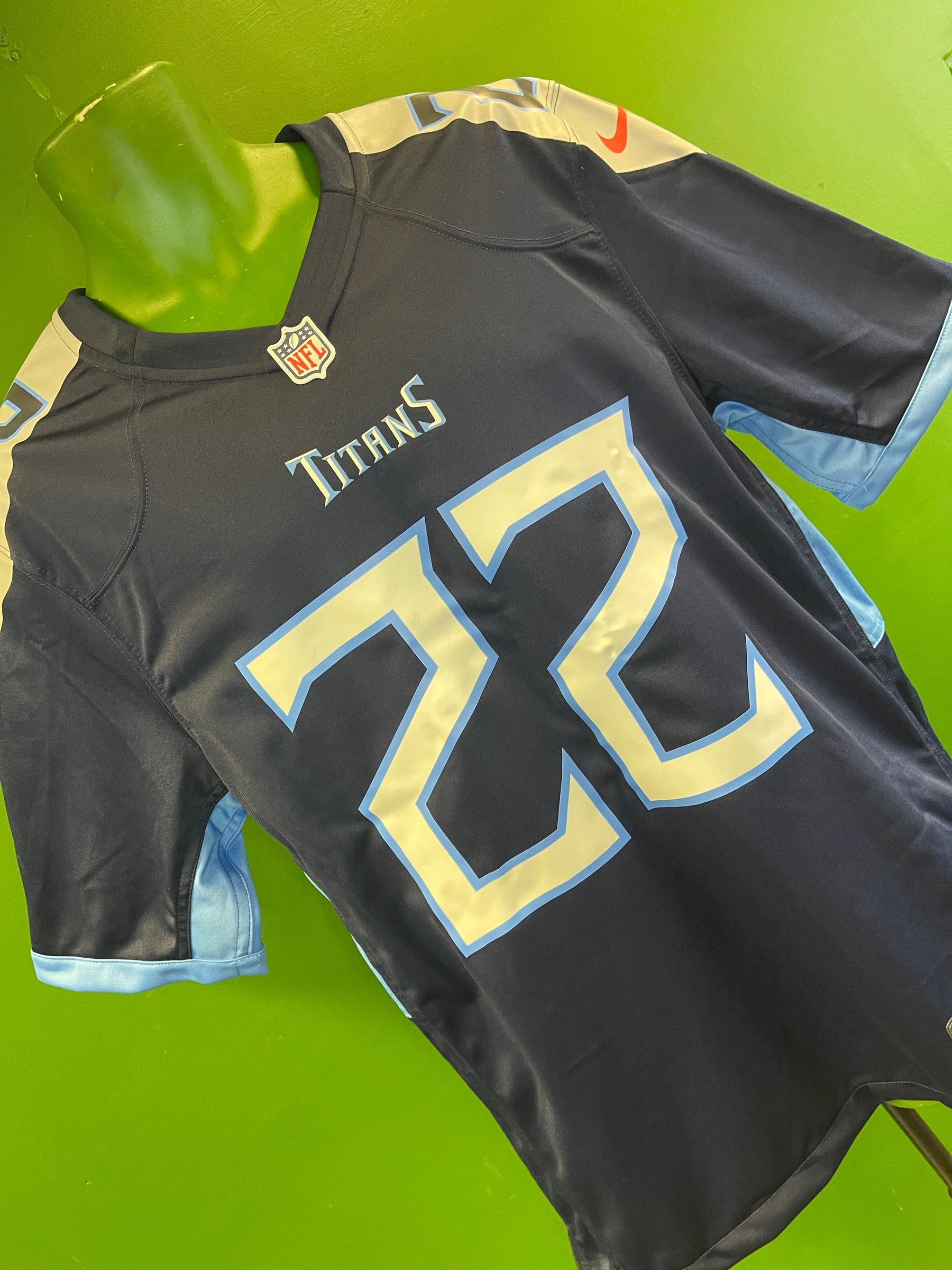 NFL Tennessee Titans Derrick Henry #22 Game Jersey Men's Medium NWOT