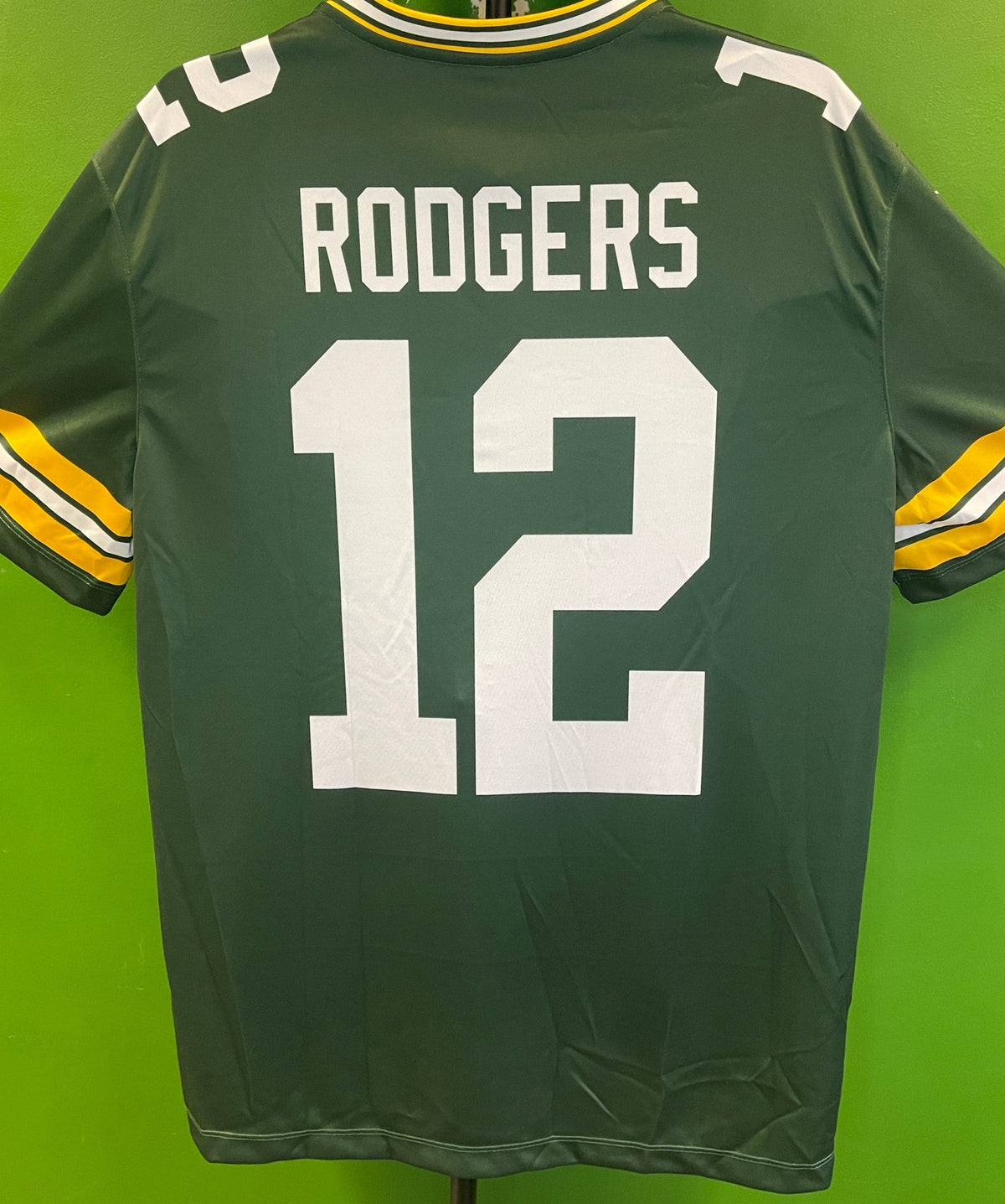 NFL Green Bay Packers Aaron Rodgers Legend Jersey Men's Large NWT
