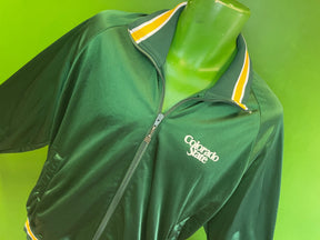 NCAA Colorado State Rams Russell Silky Green Full-Zip Bomber Jacket Men's X-Large