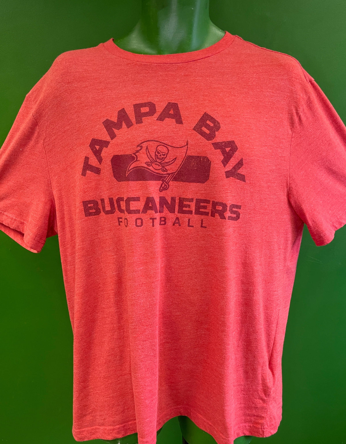 NFL Tampa Bay Buccaneers Heathered Red T-Shirt Men's X-Large