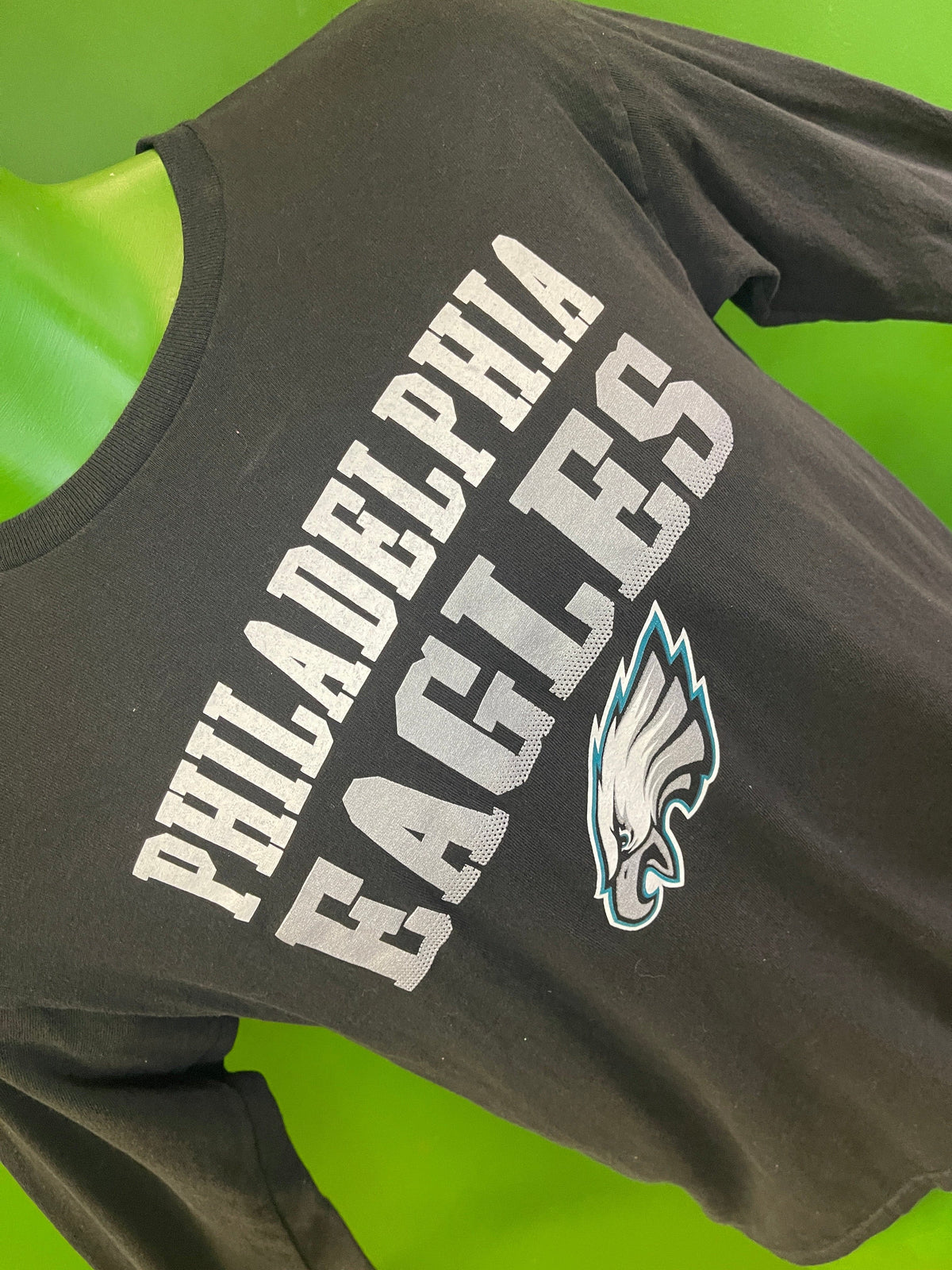 NFL Philadelphia Eagles 100% Cotton L/S T-Shirt Youth Large 14-16