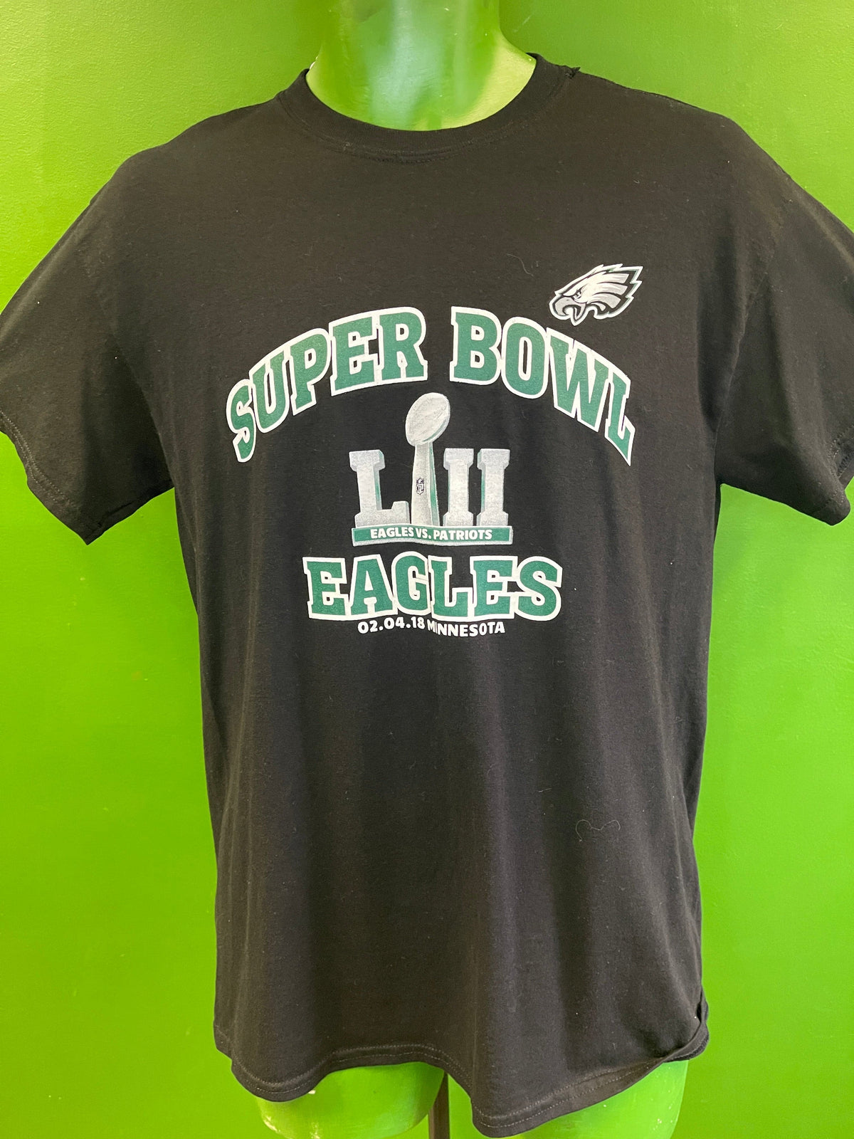 NFL Philadelphia Eagles Super Bowl LII T-Shirt Men's Medium
