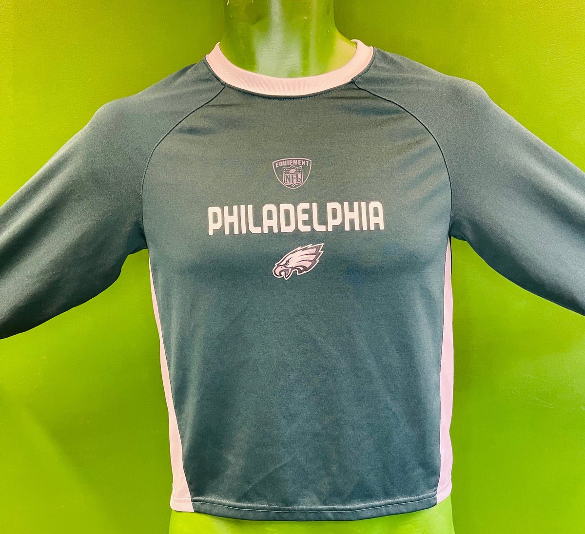 NFL Philadelphia Eagles Wicking L/S T-Shirt Youth Small 6-8