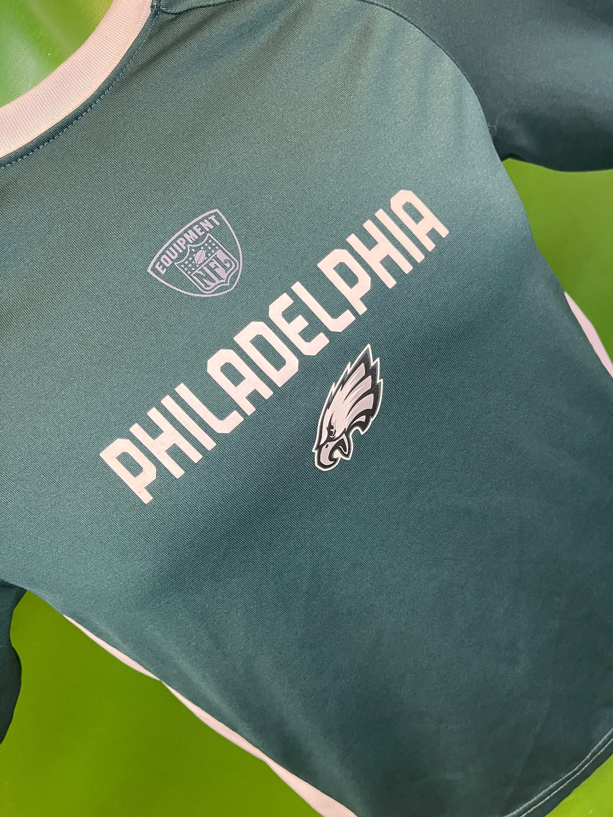 NFL Philadelphia Eagles Wicking L/S T-Shirt Youth Small 6-8