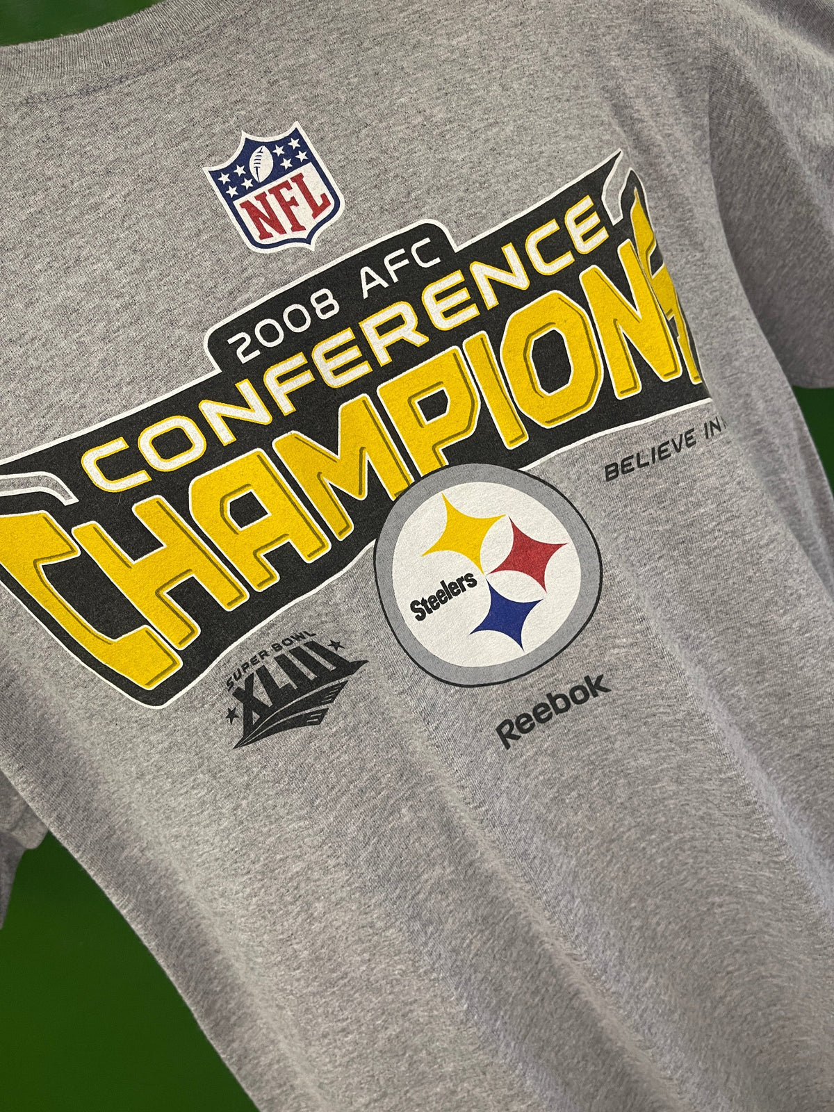 NFL Pitsburgh Steelers Super Bowl XLIII T-Shirt Men's X-Large