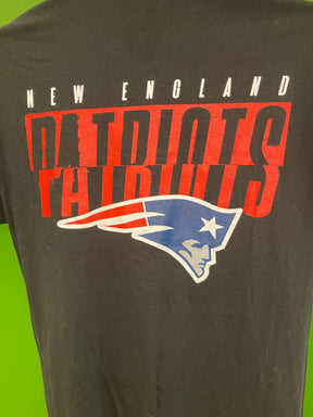 NFL New England Patriots 100% Cotton Black T-Shirt Men's Small NWT