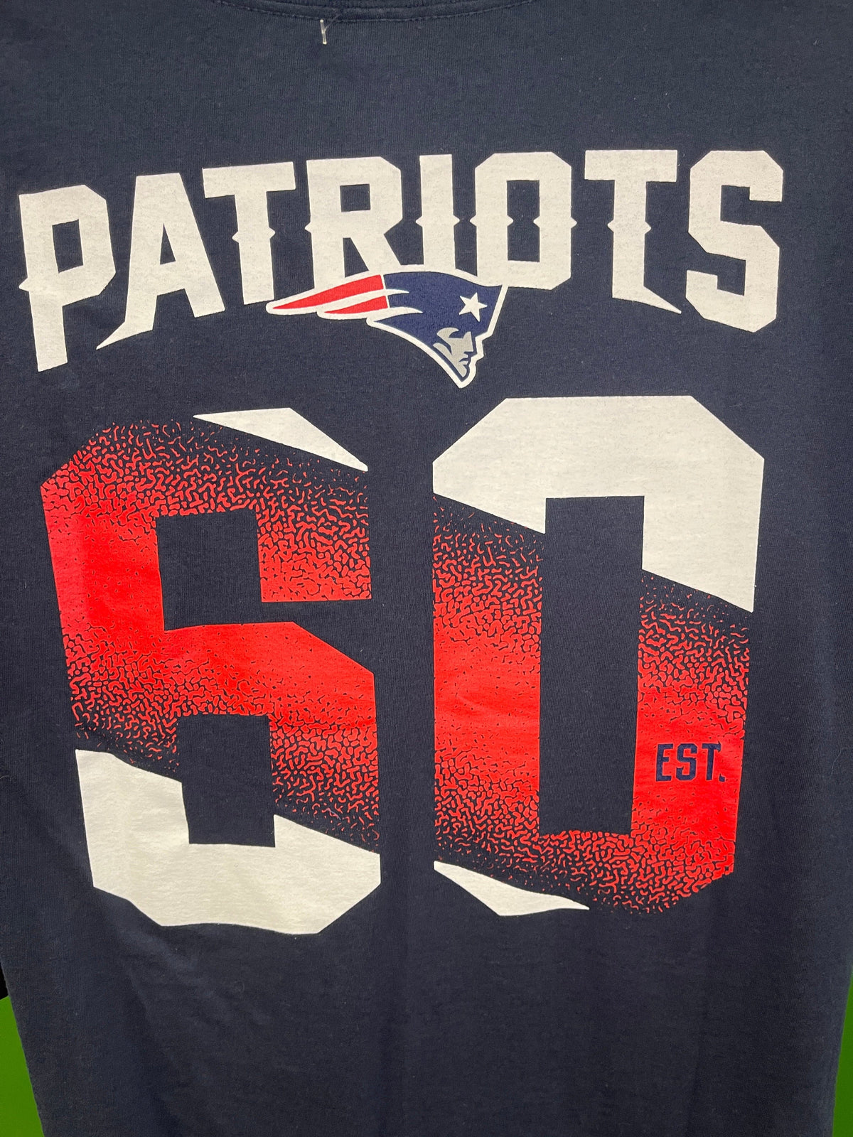NFL New England Patriots Est. #60 T-Shirt Men's Small NWT