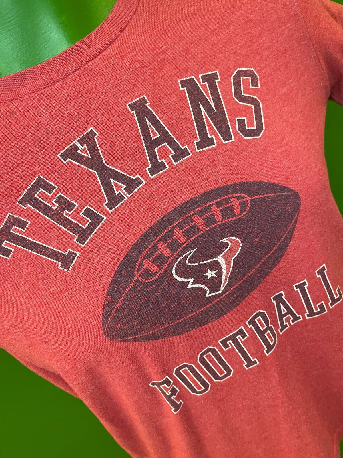 NFL Houston Texans Red Weathered T-Shirt Youth Small 8