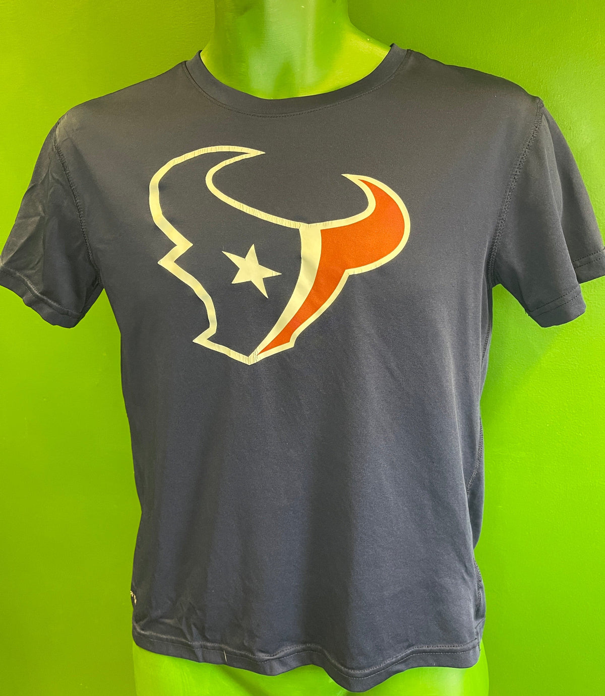 NFL Houston Texans Wicking-Style T-Shirt Youth Medium 10-12