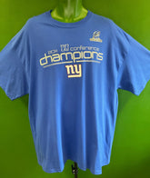 NFL New York Giants "2011 Conference Champions" Blue T-Shirt Men's 2X-Large NWT