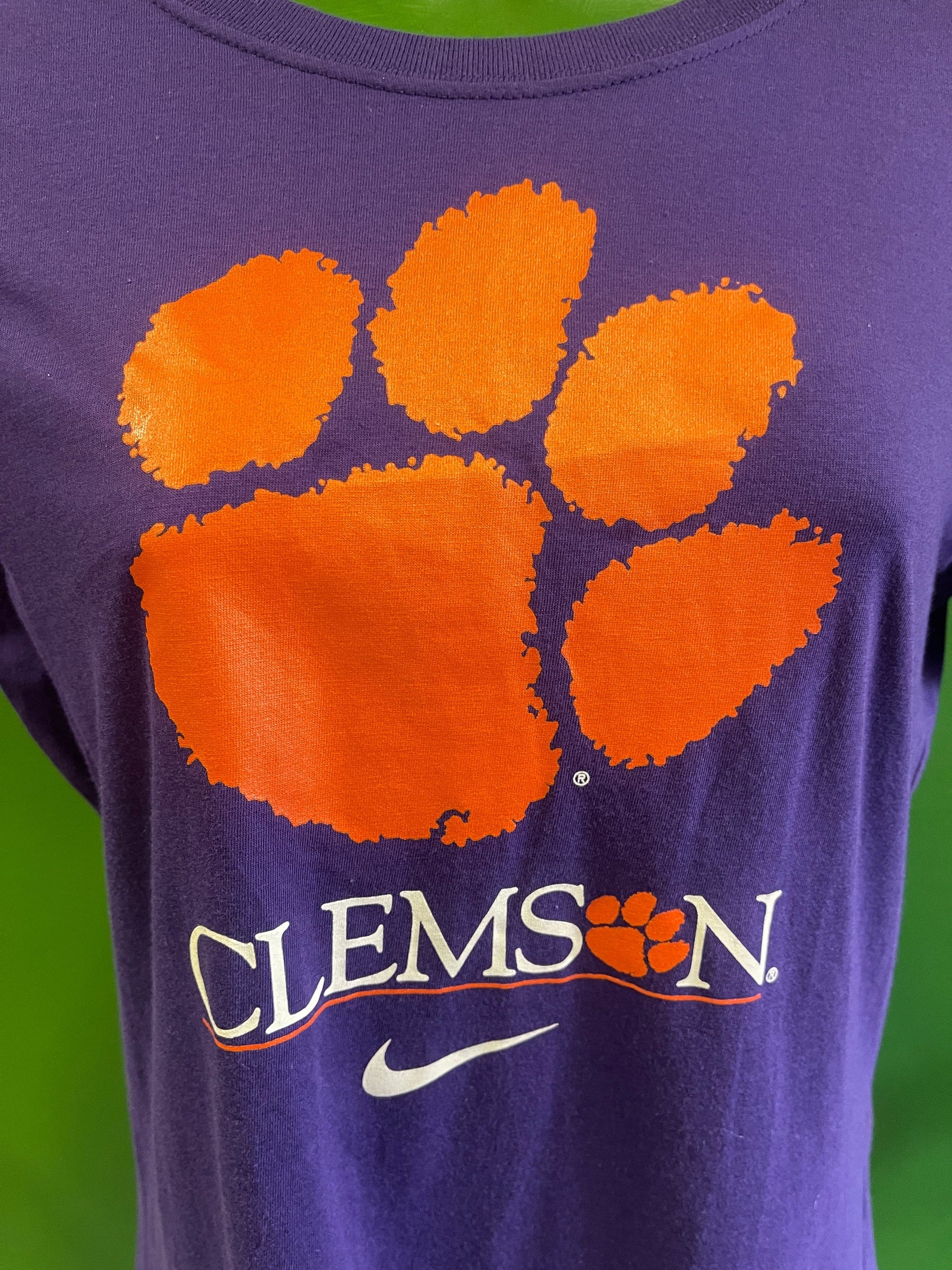 NCAA Clemson Tigers Slim Fit L/S T-Shirt Women's Medium NWT