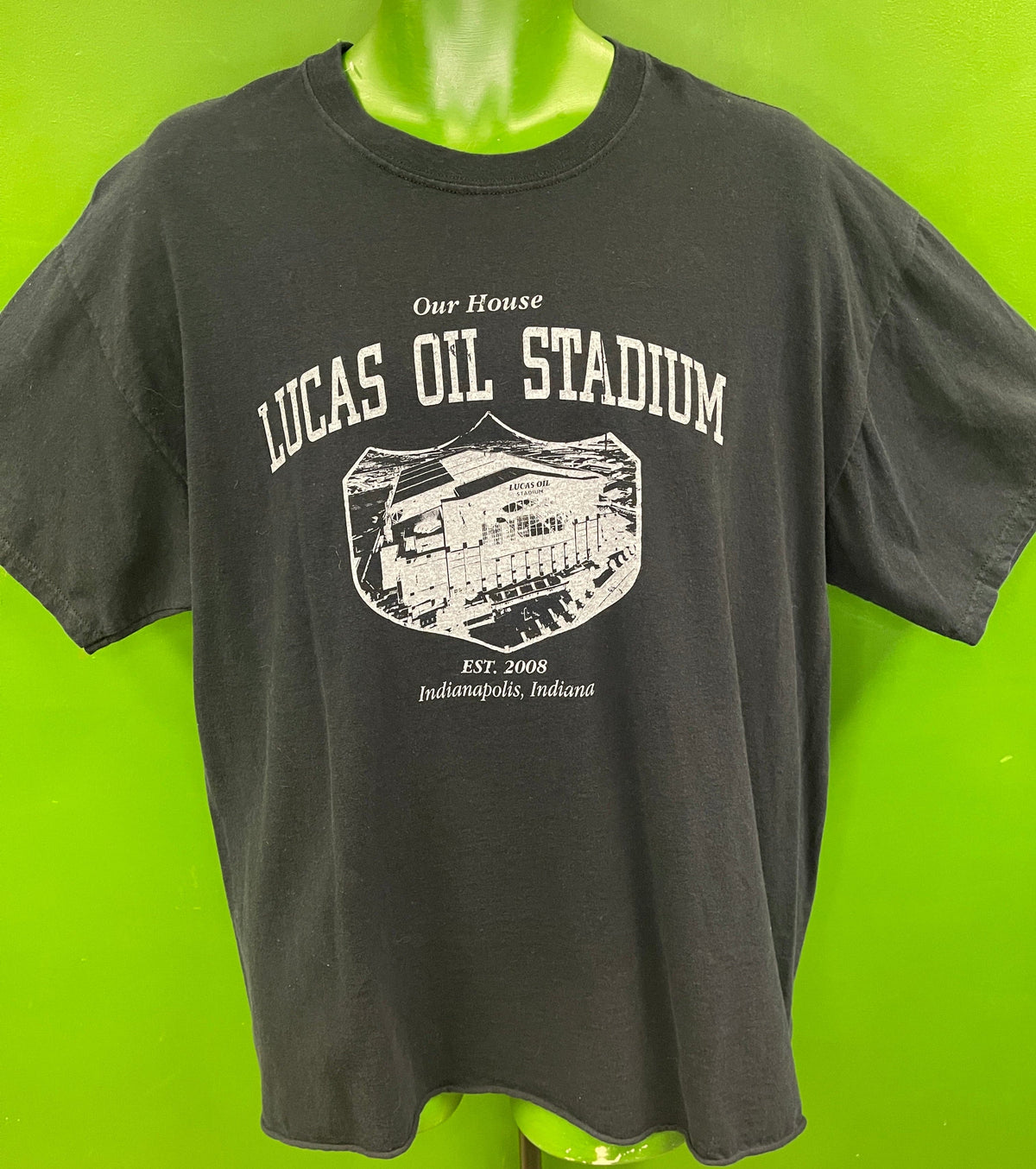 NFL Indianapolis Colts Lucas Oil Stadium T-Shirt Men's X-Large