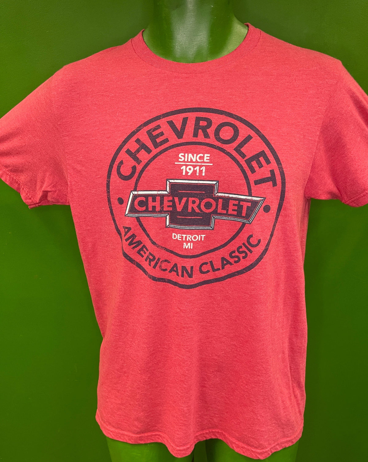 Chevrolet American Classic Soft Red T-Shirt Men's Small