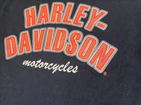 Harley Davidson Black Stitched L/S T-Shirt Youth Small