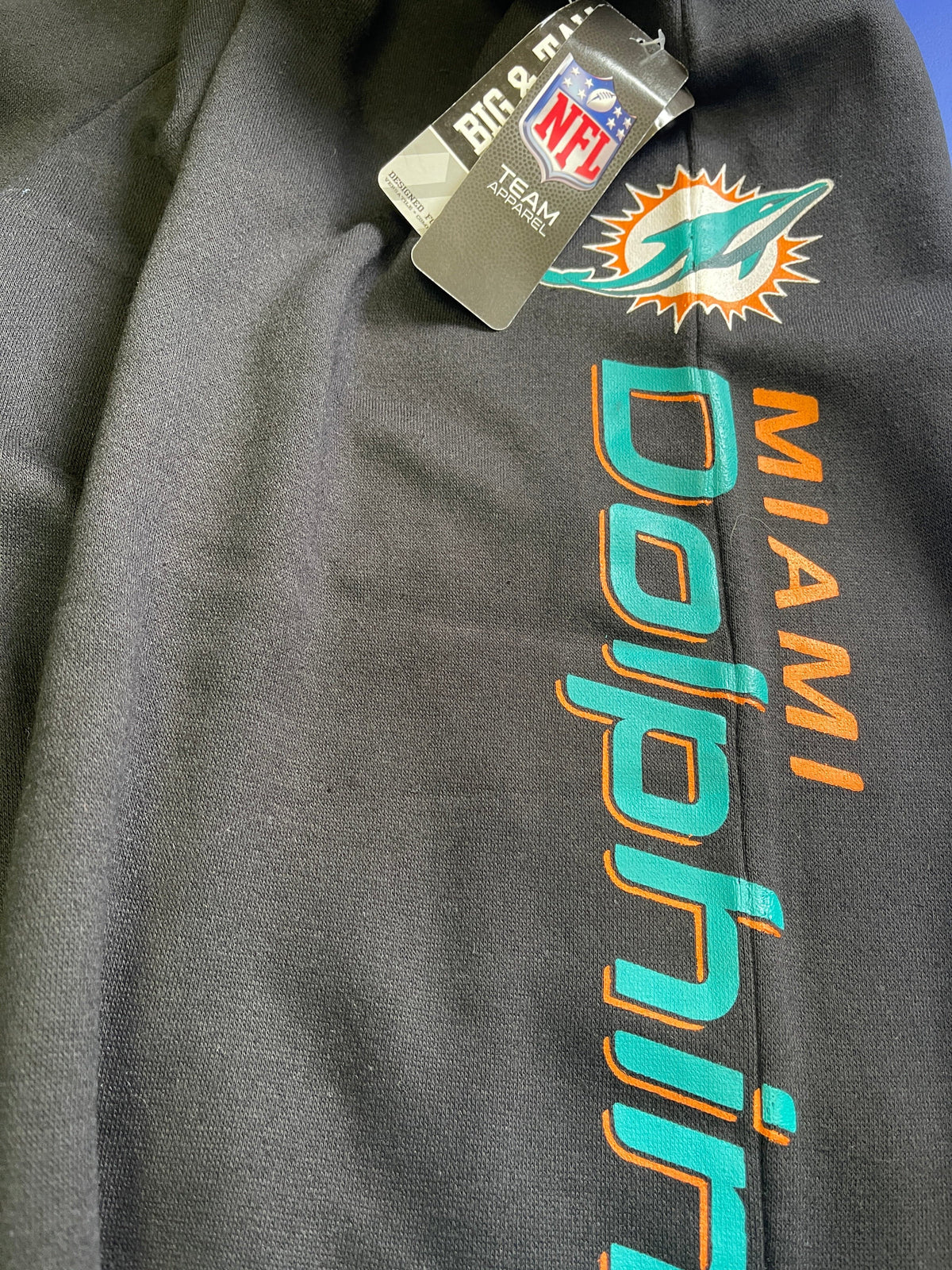 NFL Miami Dolphins Majestic Workout Trousers/Joggers Men's 3X-Large NWT