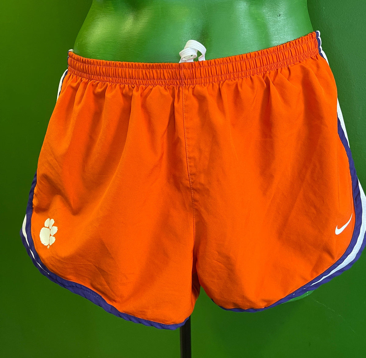 NCAA Clemson Tigers Running Athletic Shorts Women's Large
