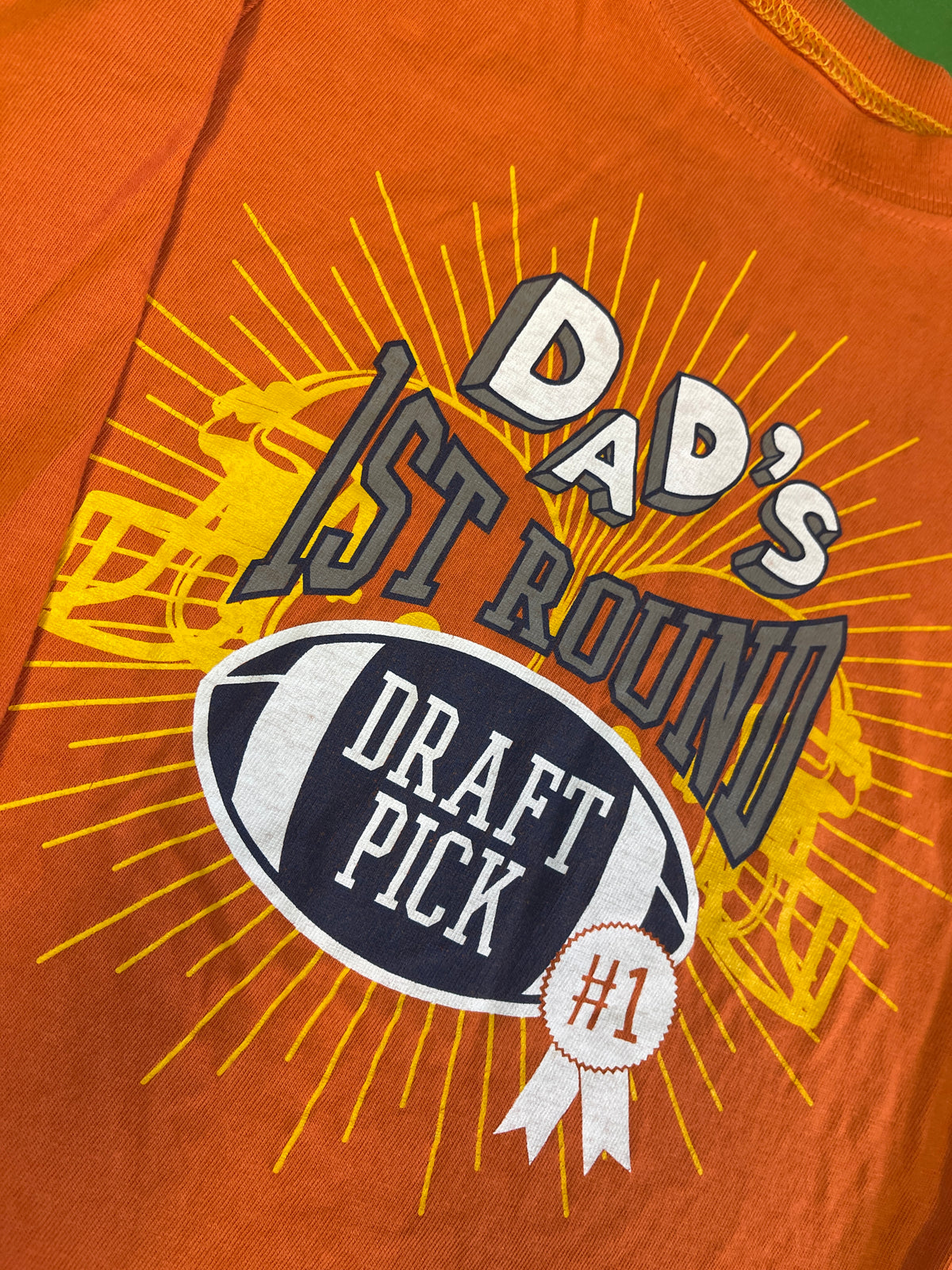American Football Old Navy Dad's Draft Pick L/S T-Shirt Toddler 3T