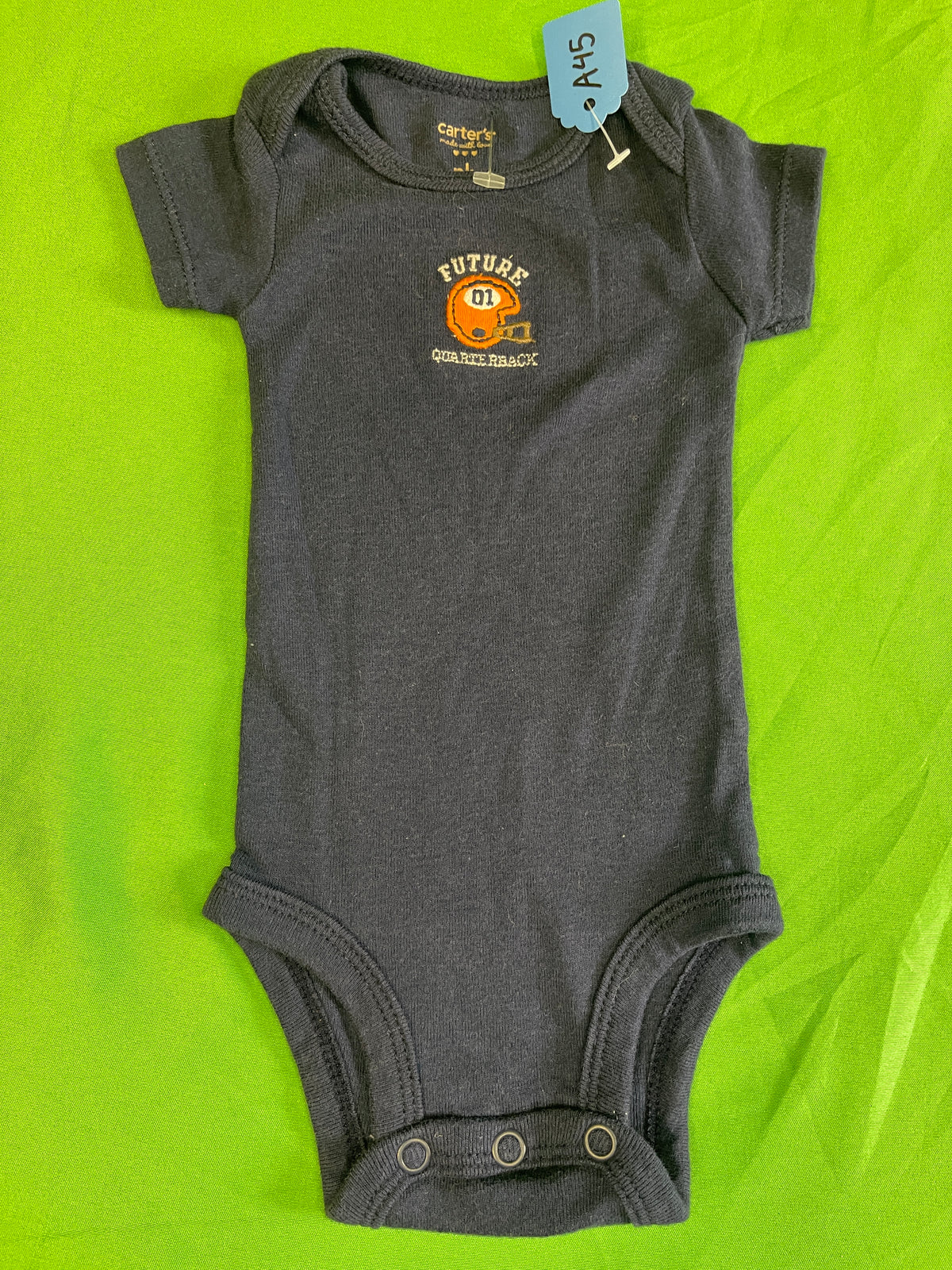 American Football "Future Quarterback" Bodysuit/Vest Infant Newborn