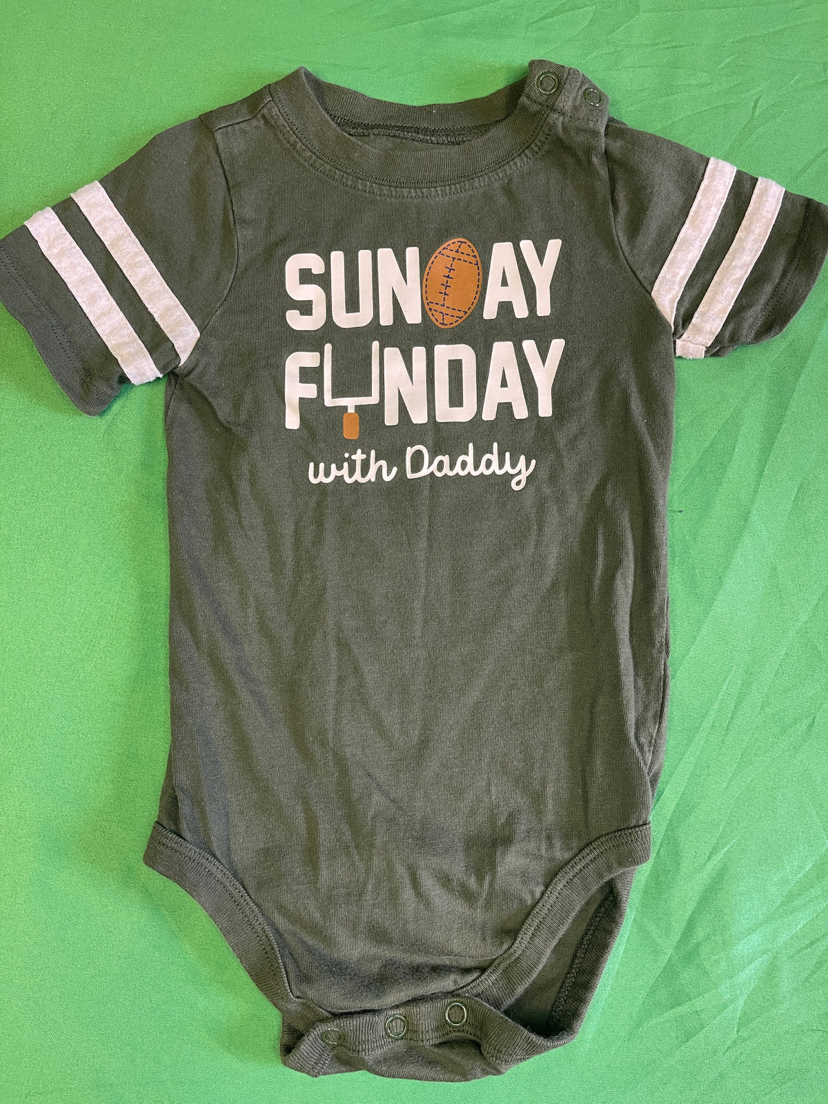 American Football "Sunday Funday with Daddy" Bodysuit/Vest Toddler 18 Months