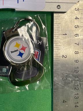 NFL Pittsburgh Steelers Key Ring Bottle Opener NWT