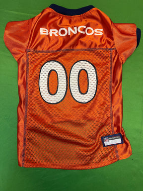 NFL Denver Broncos #00 Orange Dog Jersey Large