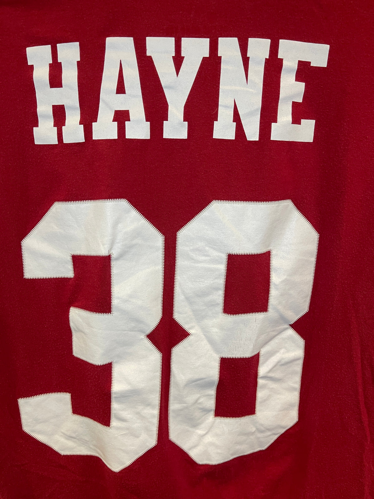 NFL San Francisco 49ers Jarryd Hayne #38 T-Shirt Men's X-Large