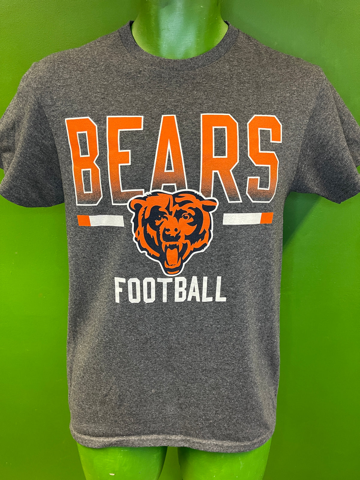 NFL Chicago Bears Junk Food Heathered Grey T-Shirt Men's Small