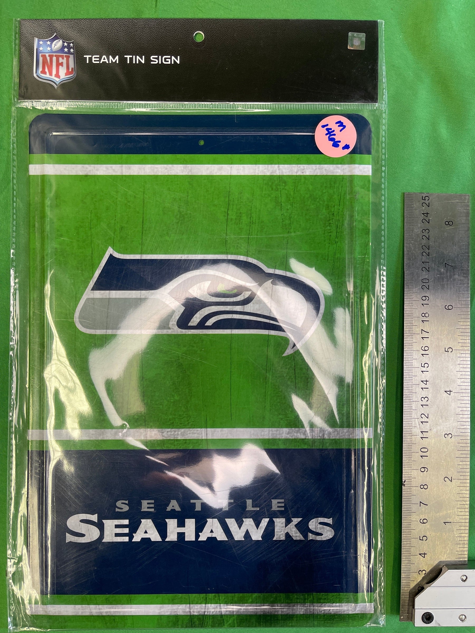 NFL Seattle Seahawks 8" x 12" Team Tin Sign NWT