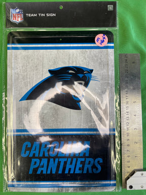 NFL Carolina Panthers 8" x 12" Team Tin Sign NWT