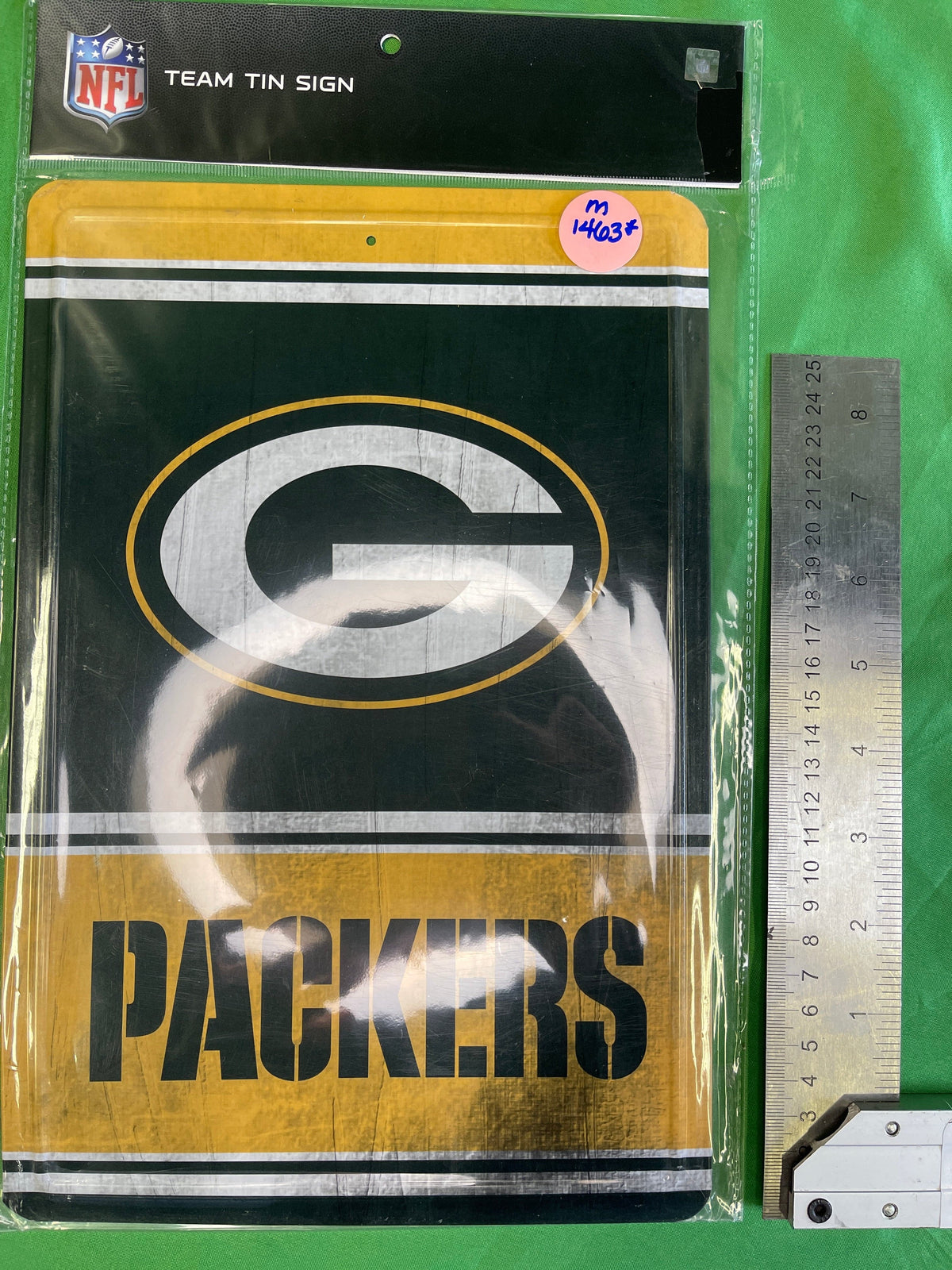 NFL Green Bay Packers 8" x 12" Team Tin Sign NWT