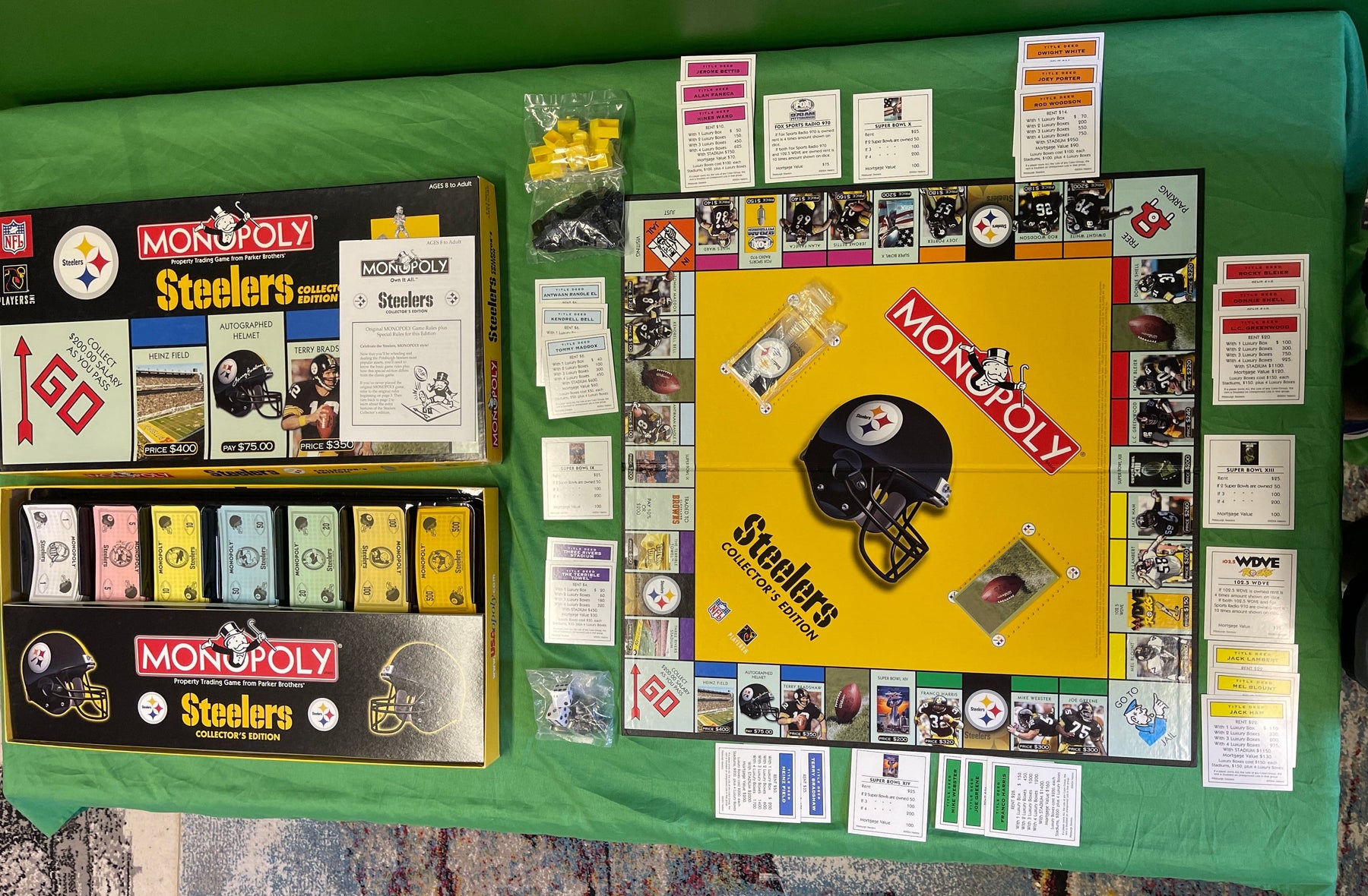 NFL Pittsburgh Steelers 2004 Collector's Edition Monopoly Game
