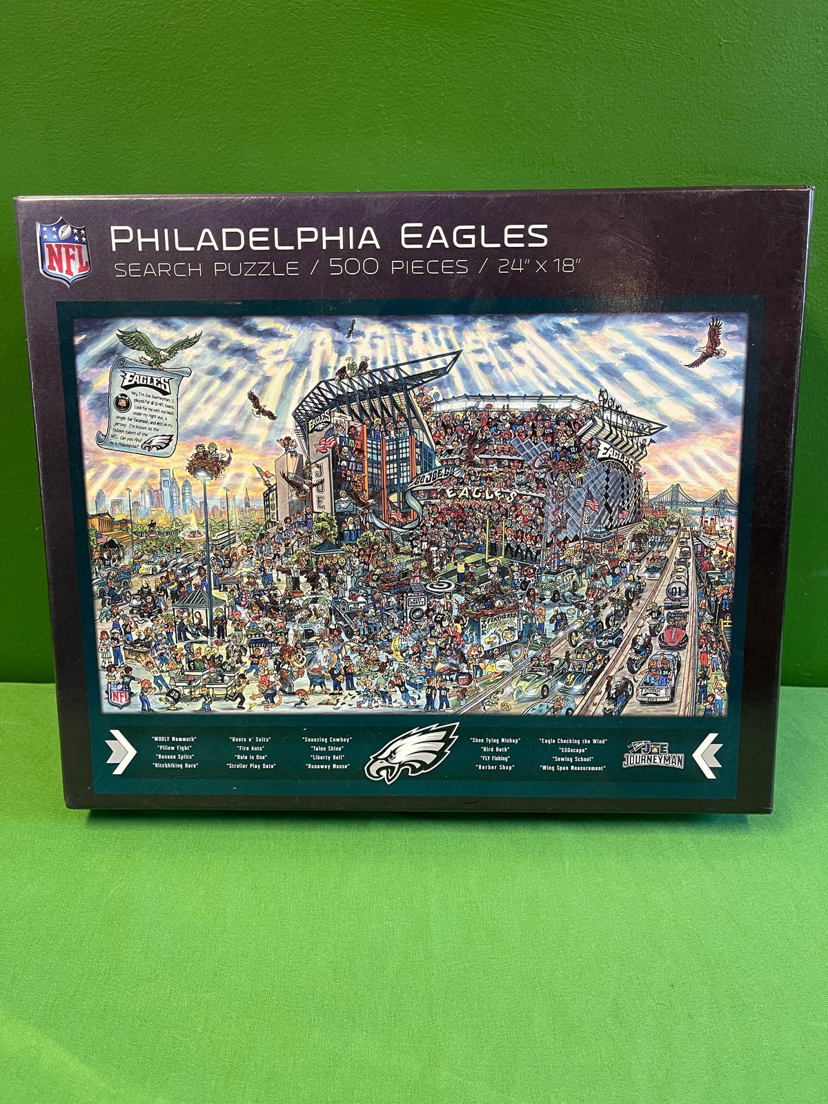 NFL Philadelphia Eagles Joe Journeyman 500 Piece Jigsaw Puzzle