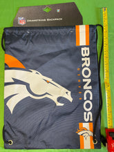 NFL Denver Broncos Bold Drawstring Backpack NWT