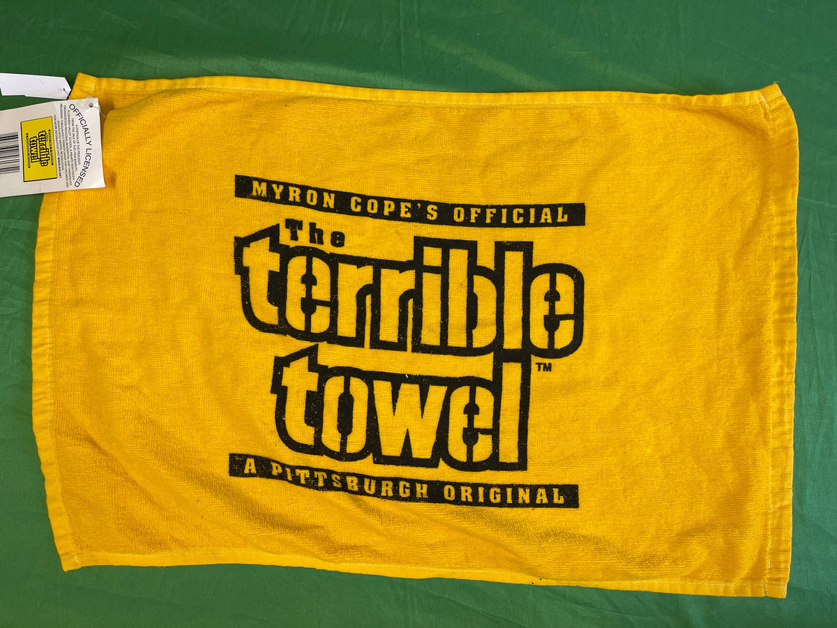 NFL Pittsburgh Steelers Myron Cope's Terrible Towel NWT