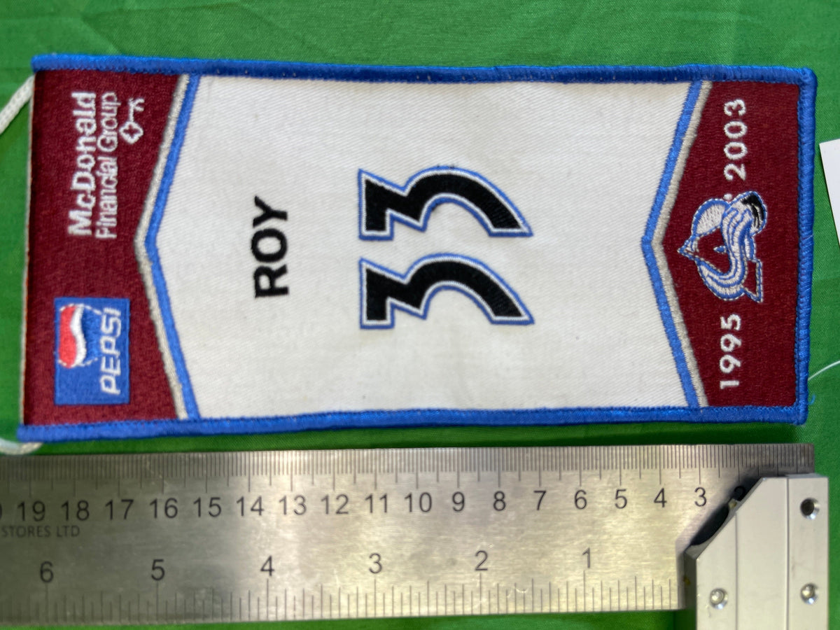 NHL Colorado Avalanche Patrick Roy #33 Door Hanger