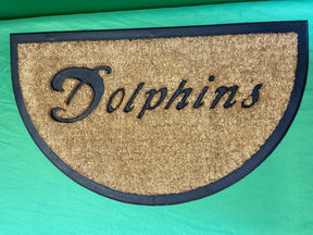 NFL Miami Dolphins Contoured Turf Door Mat NWT