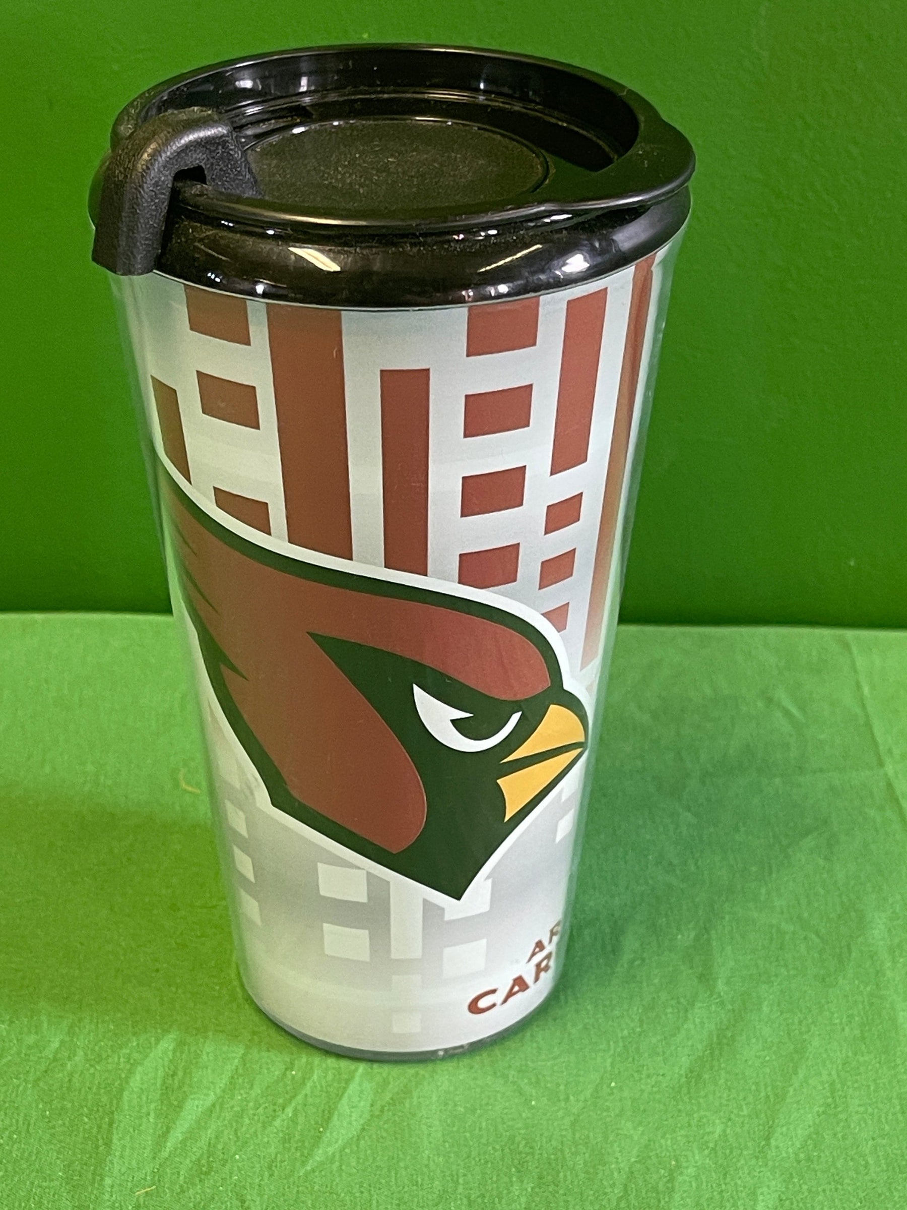 NFL Arizona Cardinals16 oz Double Wall Acrylic Travel Cup NWT