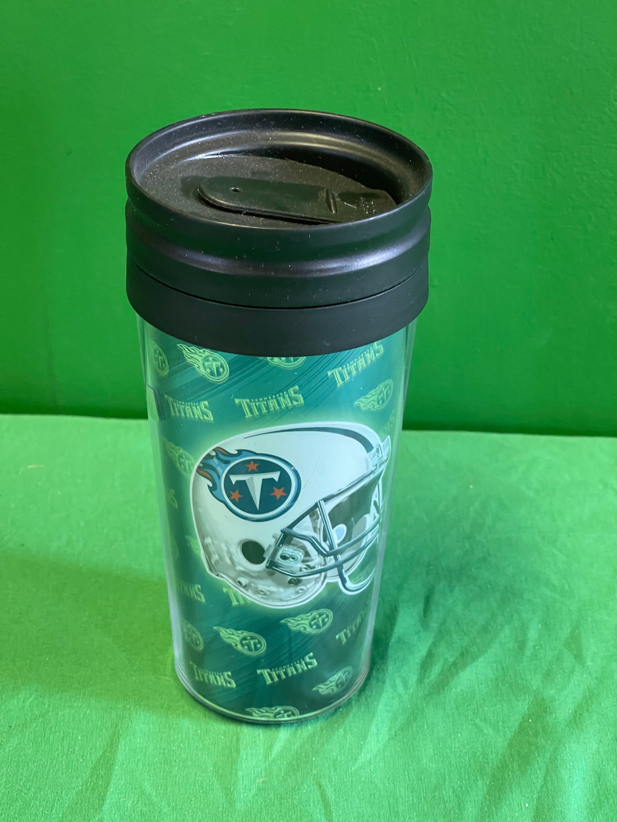 NFL Tennessee Titans 12 oz Double Wall Plastic Travel Cup NWT